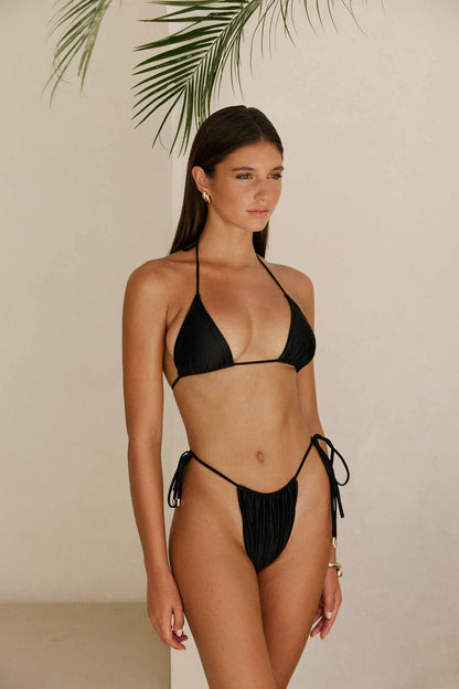 Sirené Triangle Top - Noir