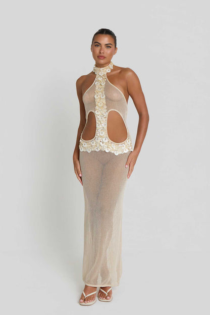 Soreya Shell Maxi Dress
