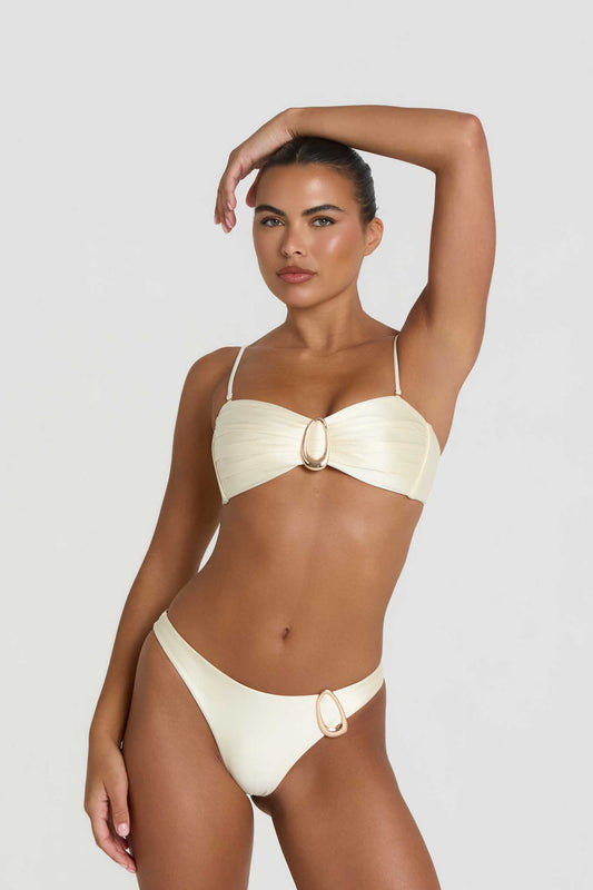 Aurelia Bikini Top - Vanilla