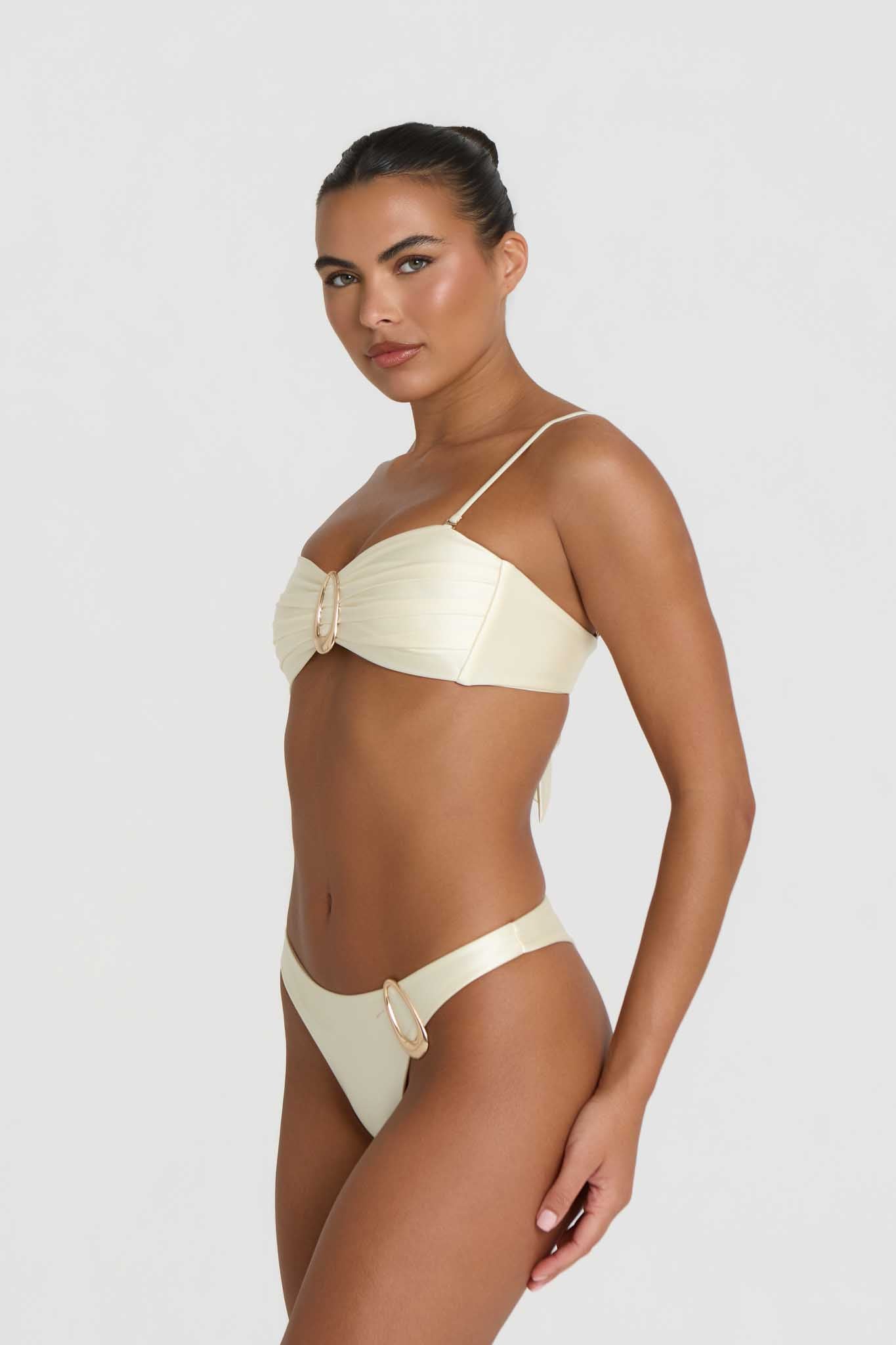Aurelia Bikini Top - Vanilla