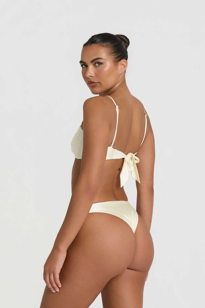 Aurelia Bikini Top - Vanilla
