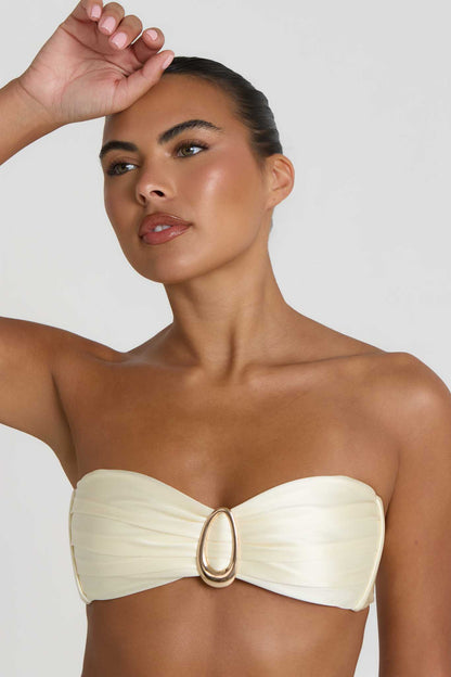 Aurelia Bikini Top - Vanilla
